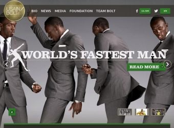 Usain Bolt tiene su sitio con WordPress
